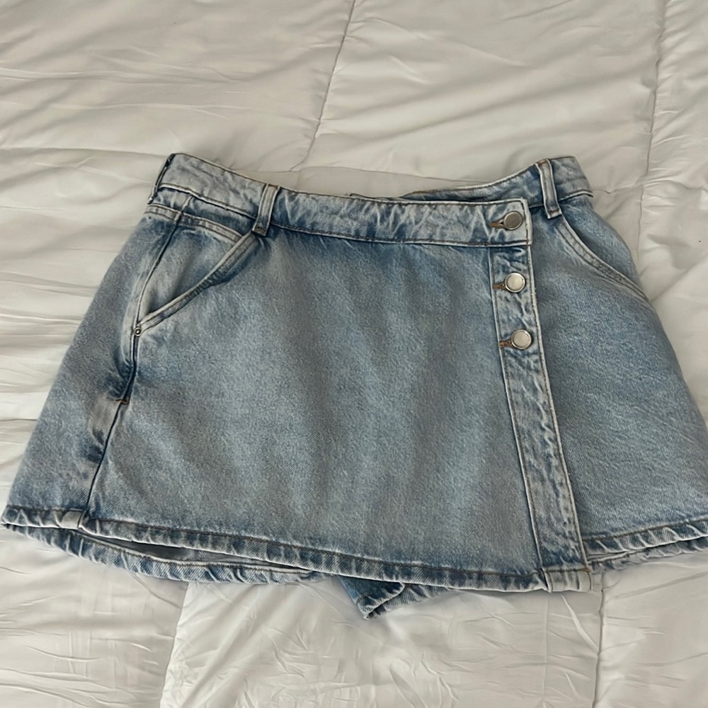 Zara Denim Skort